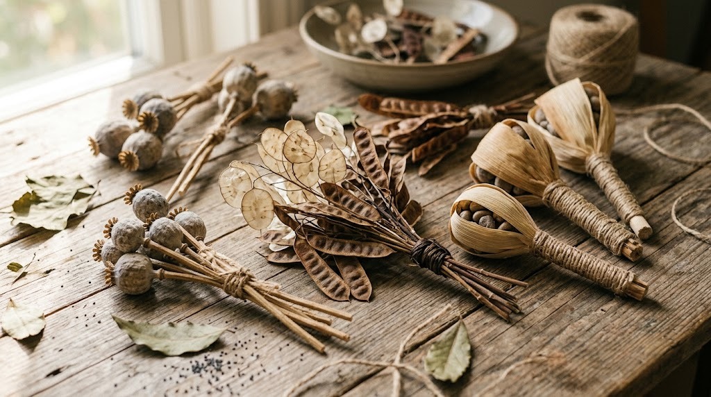 The small stuff: pods, husks and stems
