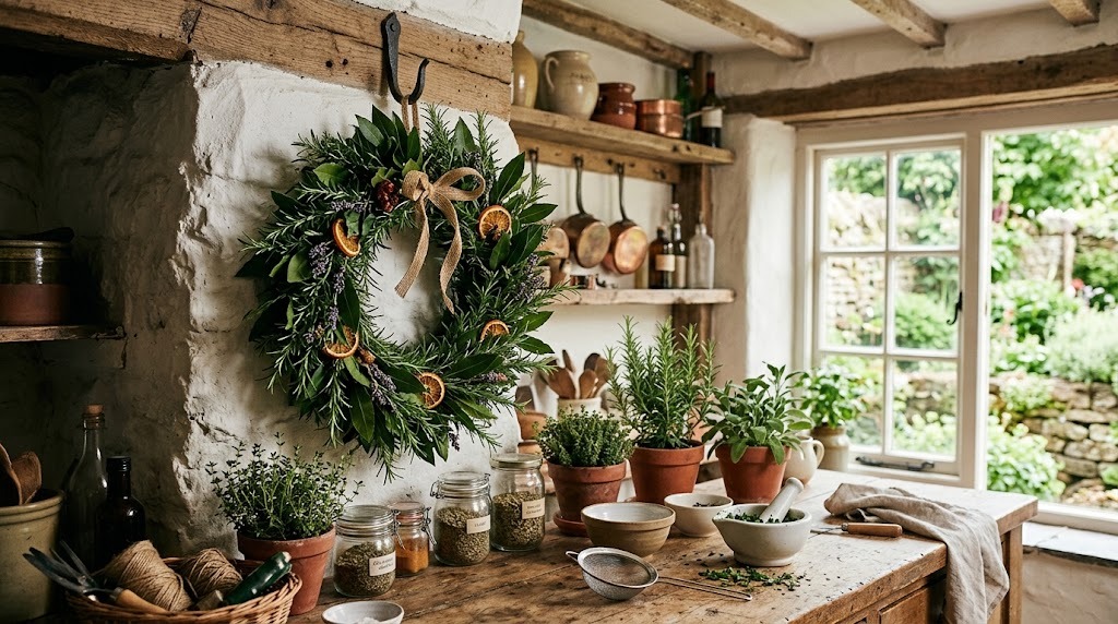 Scented wreaths and swags