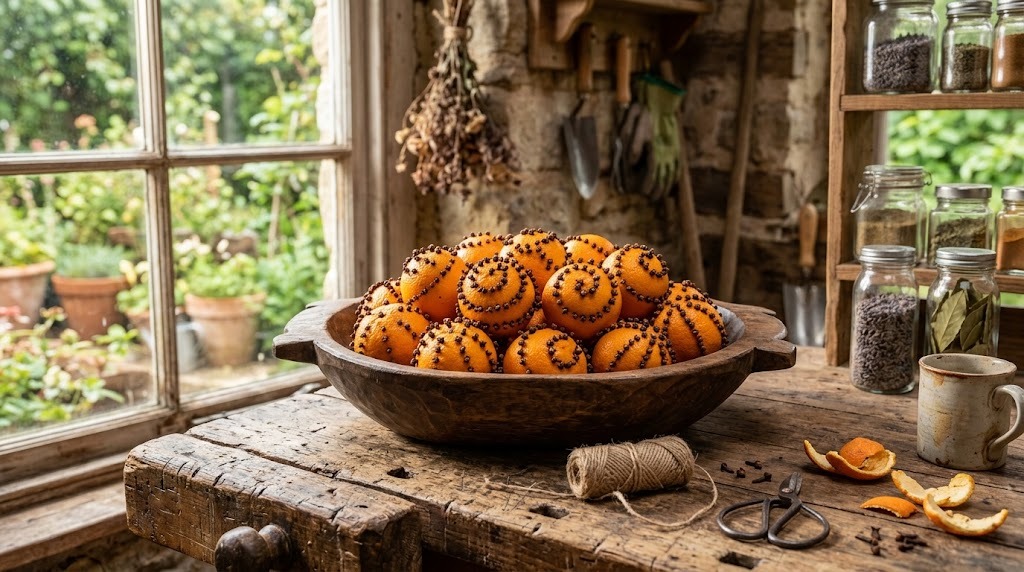 Clove pomanders