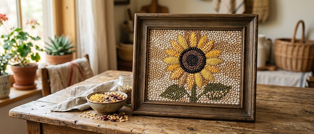 Seed art and mosaics