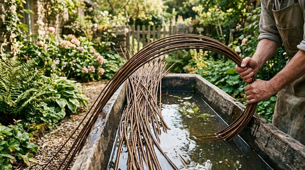 Soak the willow