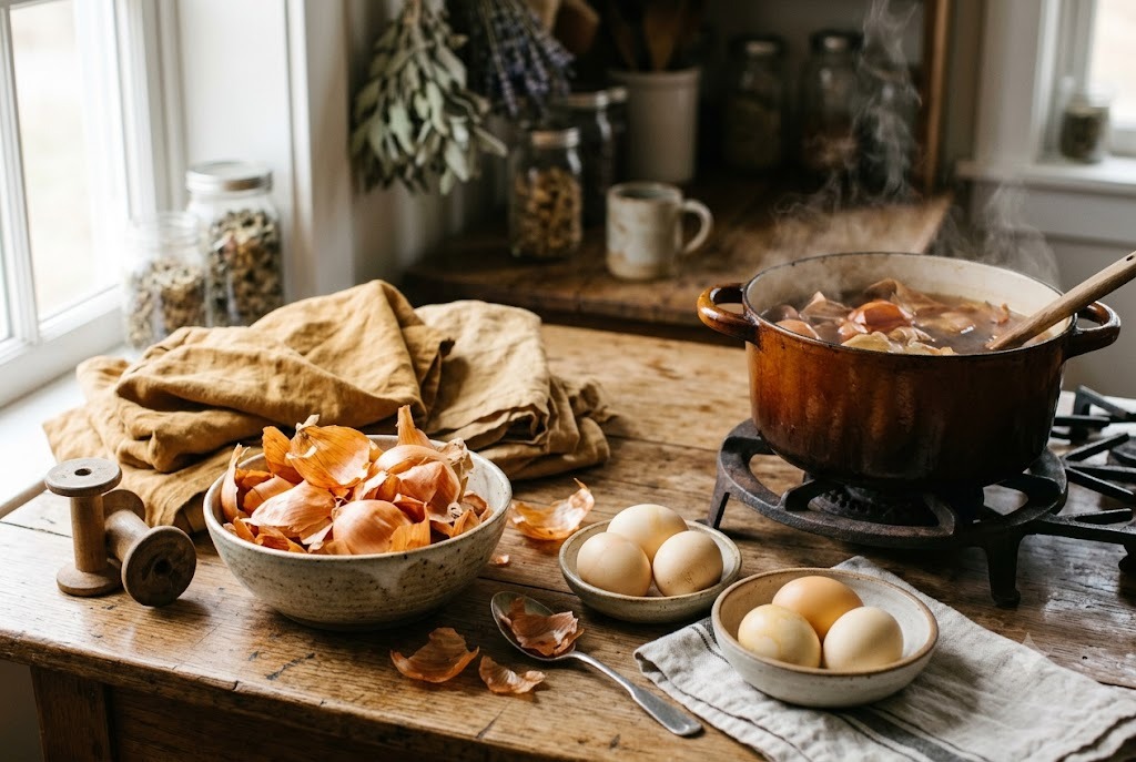 Onion skins