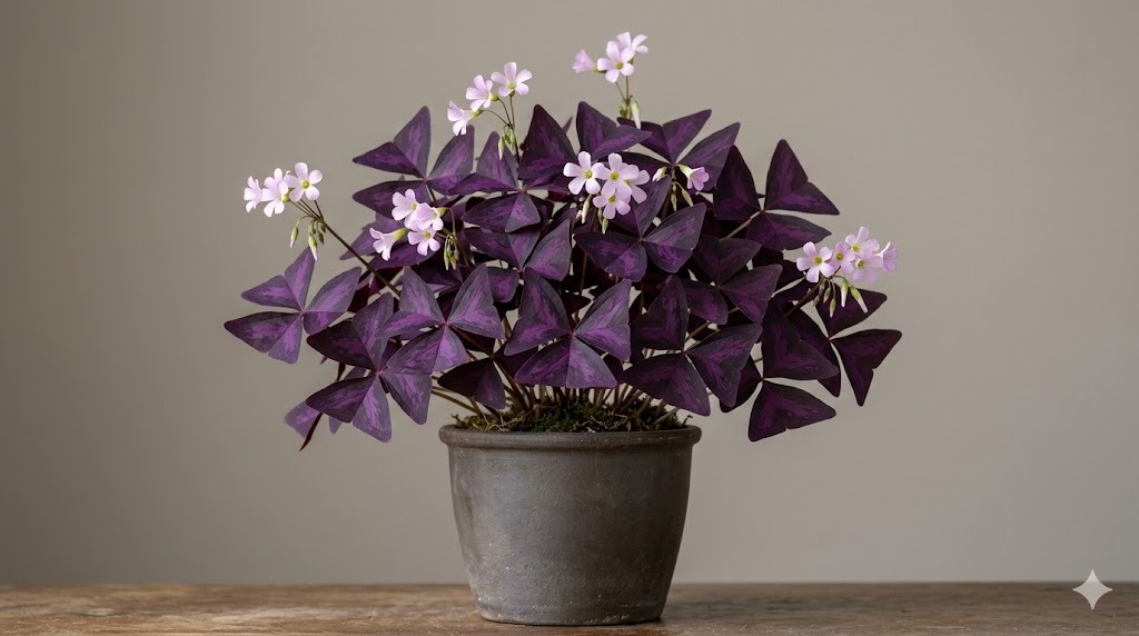 Oxalis (False Shamrock / Purple Shamrock)