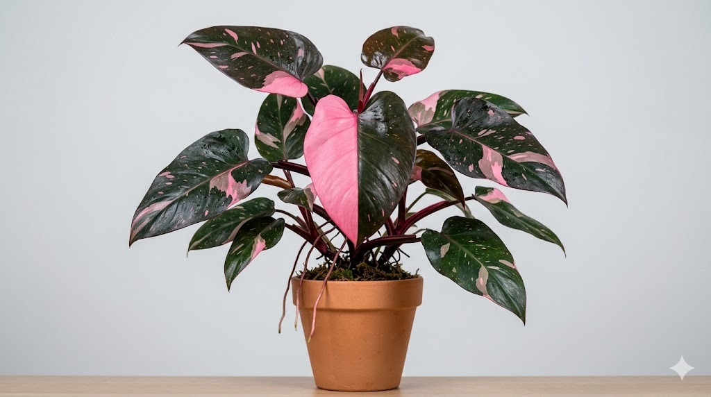 Philodendron Pink Princess (Philodendron erubescens 'Pink Princess')
