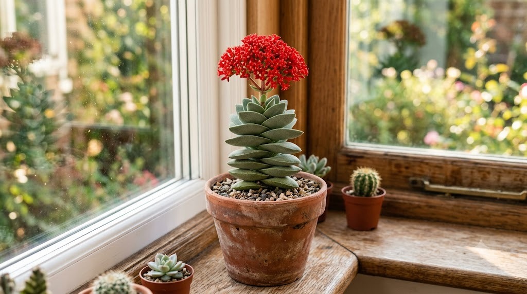 Propeller Plant (Crassula falcata)