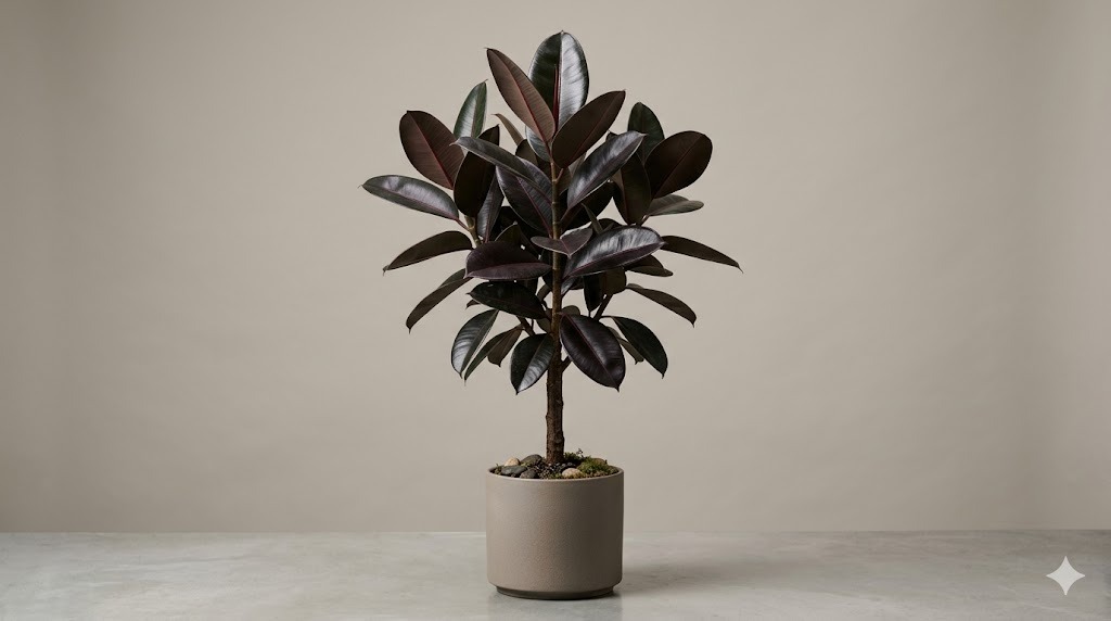 Rubber Plant (Ficus elastica)