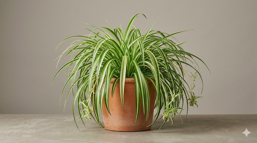 Spider Plant (Chlorophytum comosum)